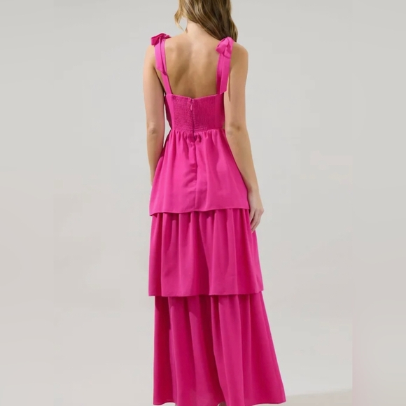 Sugar Lips Vibrant Pink Dress...SIZE:XS - Picture 2 of 13